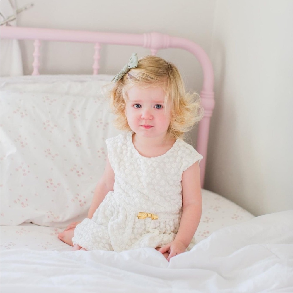 Osh Kosh embroidered Floral Holiday Dress
